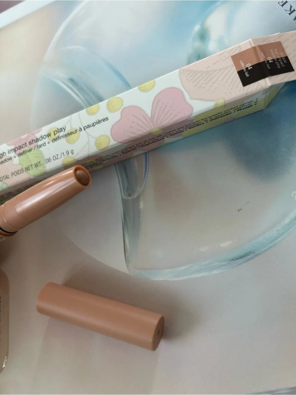 Clinique High Impact Shadow Play Shadow + Definer -  04 Cafe au Lait ~ 1.9g new